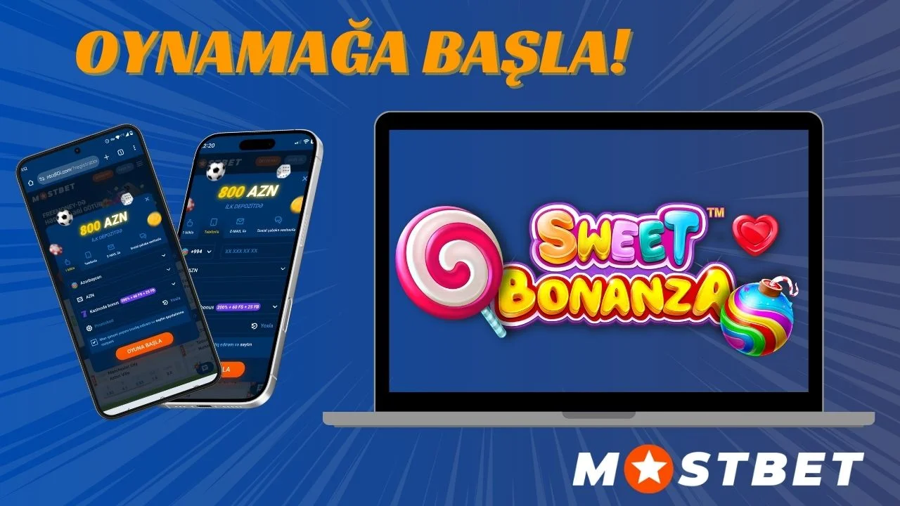 Mostbet Sweet Bonanza oynamaq